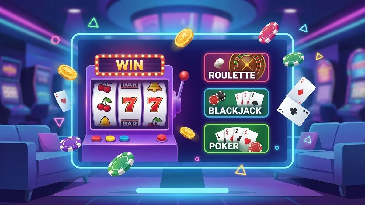 Casino lobby